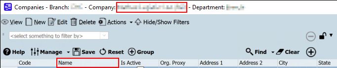 Companies Organization Proxy